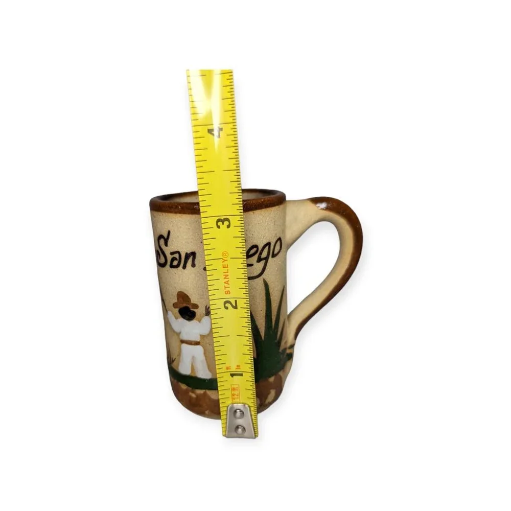 San Diego Souvenir Pottery Miniature Mug